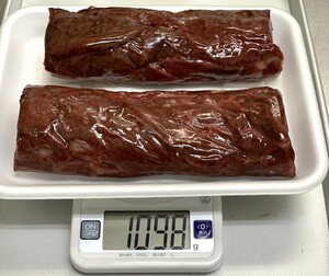 【ジビエ】ツキノワグマ　肩ロース　１０９８ｇ　品質最高　熊肉