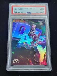 PSA9　Disney創立100周年2023 EPOCH PREMIER EDITION コレクションカード　GEM 　デイジー　13/25シリ　25枚限定 ディズニー　エポック