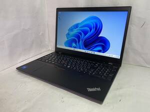 【美品 15.6インチ】Lenovo ThinkPad L15 Gen2 20X4S0QG00『第11世代 Core i7(1165G7) 2.8GHz/RAM:32GB/NVMe SSD:512GB』FHD Win11 動作品