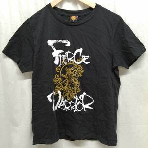 【中古】新日本プロレス 後藤洋央紀 FIERCE WARRIOR Tシャツ S