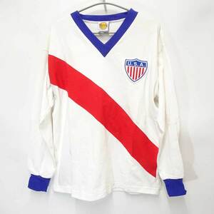 【中古】トフス サッカー アメリカ代表 復刻 ユニフォーム 長袖 1950 ワールドカップ M TOFFS