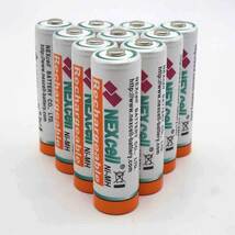 【中古】[10本セット] NEXcell ネクセル 2600ｍAh 単3ニッケル水素充電池_画像1