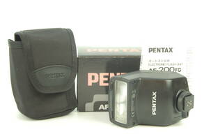 美品 PENTAX AF-200FG ストロボ 発光確認済み