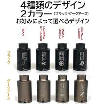 NOVESKE FIRE PIG ノベスケ フラッシュハイダー 14mm逆ネジ対応 ブラック CLOSE KILLER MILQUEST ミルクエスト エアガン 電動 流速カスタム_画像6