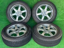 ★美品　■BS製16インチアルミホイール　2014年製BRIDGESTONE BLIZZAK REVO GZ　215/60R16 95Q　4本セット_画像2