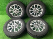 ■2019年製GOODYEAR ICE NAVI 7　■15インチアルミホイール付きスタッドレスタイヤ4本セット　195/65R15　91Q_画像2