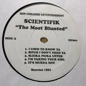 SCIENTIFIK THE MOST BLUNTED LP 
