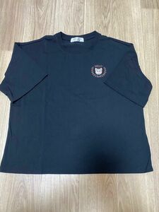 まめきちまめこ　 半袖 Tシャツ 黒