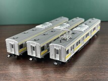 送料185円~ グリーンマックス 406-1 JR 205系 後期型 総武線 増結用中間車 3両セット キット組立品／カナリア GREENMAX GM J7cG_画像4