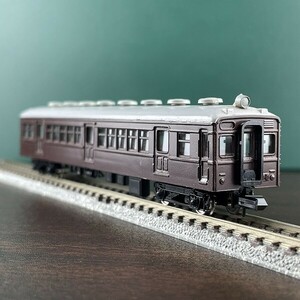 送料120円~ グリーンマックス 151 国鉄 クハ55形 制御車 茶色 T車 キット組立品／GREENMAX GM Mr3g