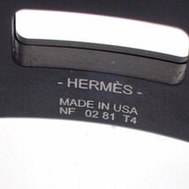 極美品◆エルメス バングル ケリーブレスレット アルミニウム 黒 箱付き HERMES【AFI17】_画像4
