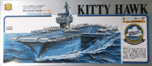 アリイ/1/800/アメリカ海軍航空母艦CV-63キティホーク/未組立品