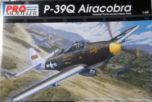 レベル/モノグラム/1/48/ベルP-39Qエアロコブラ戦闘機/未組立品/エッチングパーツ付