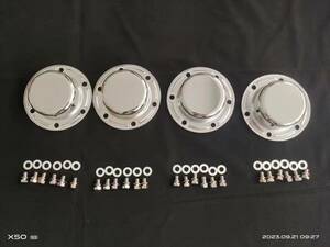  Isuzu NEW/fai booster Giga plating front hub cap low floor 4 piece set deco truck sto003