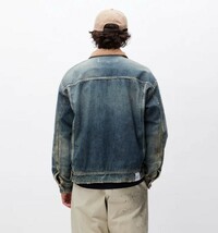 SAVAGE DENIM LINED JACKET M INDIGO NEIGHBORHOOD ネイバーフッド Gジャン デニムジャケット_画像3