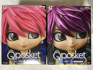 【即決】hide Qposket vol.4 ノーマルカラー メタリックカラー 2種セット フィギュア ヒデ X JAPAN 新品未開封