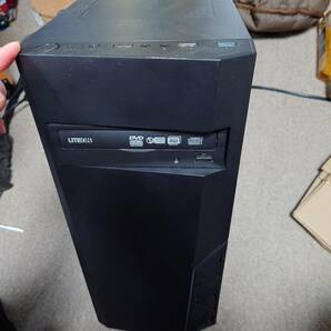 ZALMAN ミドルタワー型PCケース 500W電源 DVDドライブ付きジャンクの画像5