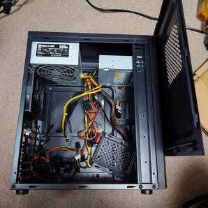 ZALMAN ミドルタワー型PCケース 500W電源 DVDドライブ付きジャンクの画像3