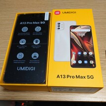 UMIGDIGI A13ProMax5G SIMフリー256G　どんなキャリアでもデュアルSIMフリーです。_画像7