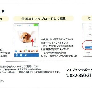 1枚 アスカネット株主優待券 フォトブック／マイブック 1000円割引クーポンの画像2