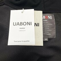 個性EU製＆定価4万◆UABONI*Paris*パーカー*ユアボニ*パリ発◆コットン100％ 高級 モノグラム カットソー 男女兼用 ベアブリック M/46_画像9