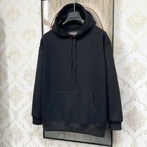 個性EU製＆定価4万◆UABONI*Paris*パーカー*ユアボニ*パリ発◆コットン100％ 高級 モノグラム カットソー 男女兼用 ベアブリック M/46_画像8