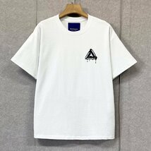 人気・半袖Tシャツ 定価2万◆Emmauela・イタリア・ミラノ発◆上級 快適 吸汗 速乾 ウサギ柄 トレンド スウェット レジャー 春夏 XL/50_画像1