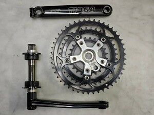 希少激レア★TIOGA REVOLVER CRANKSET★美中古