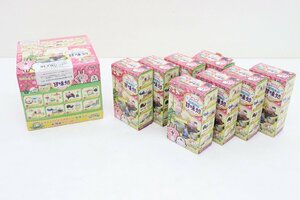 33HI●おいしくてえらいこっちゃ！ カナヘイの小動物 ピスケ＆うさぎの甘味処 1Box 8個入り 中古 ミニチュア フィギュア カナヘイ