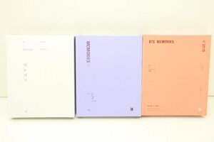 06MA●BTS Memories of 2017 2018 2019 DVD 3点セット RM JIN SUGA J-HOPE JIMIN V JUNG KOOK ジャンク 防弾少年団