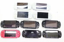 25JD●SONY PSP プレイステーション・ポータブル PSP-1000×2 PSP-2000×2 PSP-3000×6 計10台 まとめ売り 動作未確認 ジャンク_画像1