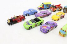 35JD●Disney ディズニー トミカ TOMICA 21台 カーズ グーフィー ミッキー アリエル ネプチューン号 など 本体のみ 塗装落ち 難あり中古_画像6