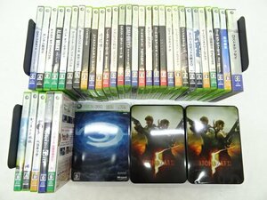 18MS●Xbox 360 ソフト まとめ売り ジャンク 動作未確認 エックスボックス ガンダム無双 バイオハザード COD 三國無双 ベヨネッタ 北斗無双