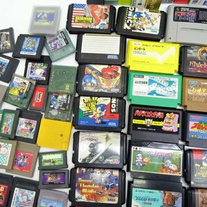 17MS●任天堂 レトロゲームソフト まとめ売り ジャンク 動作未確認 Nintendo 64 ファミコン DS ゲームボーイ スーパーファミコン マリオの画像4