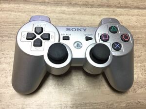 ★美品即決★分解清掃済み★PS3 SONY純正品 コントローラー デュアルショック3 シルバー