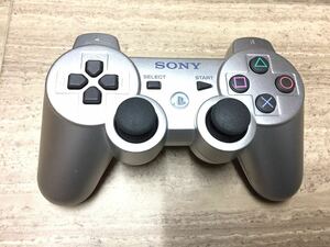 ★美品即決★分解清掃済み★PS3 SONY純正品 コントローラー デュアルショック3 シルバー