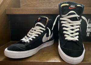 ★ＮIKE ＢLAZER ＭID　ナイキ ブレーザー ミッド 黒　26.5cm 中古品（CI 1172-002）