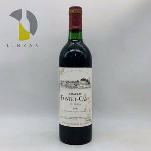 1円〜【未開栓】CHATEAU PONTET CANET（シャトー ポンテカネ）1982 13％ 750ml WI2973