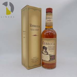 【未開栓】REBECCA レベッカ 10年 700ml 43% 古酒 箱あり WH46794