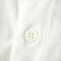 3-YL203 ドルモア Drumohr イタリア製 コットン ポロシャツ オフホワイト M メンズ_画像3