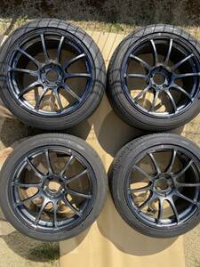 YOKOHAMA ADVAN Racing ヨコハマ アドバンレーシング RZ 18インチ 8.5J +31 8.5J +45 114.3 5H/ADVAN dB V552 225/45R18(直接引き渡し歓迎)