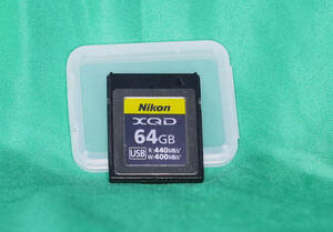 ニコン NIKON XQDカ－ド　64GB 通常使用可能な中古品