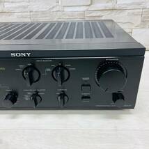 ☆1円〜☆ SONY ソニー プリメインアンプ TA-F222ESX INTEGRATED STEREO AMPLIFIFR_画像3