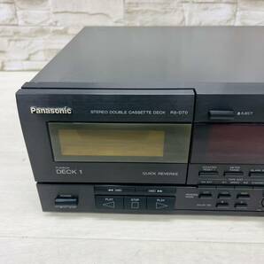 ☆1円〜☆ Panasonic パナソニック ステレオダブルカセットデッキ RS-D70 カセットデッキの画像2