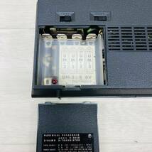 ☆1円〜☆ National Panasonic ナショナル パナソニック R-205D MW/SW 2バンド ラジオ トランジスタラジオ アンティーク レトロ 当時物_画像6