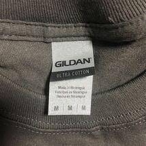 GILDAN チャコールグレー Mサイズ 灰色 半袖無地Tシャツ ポケット無し 6.0oz ギルダン_画像2