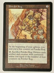 MTG【英】《火薬樽/Powder Keg》[UDS] 1枚 