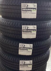 【送料無料】ブリヂストン エコピアNH200C 155/65R13 73S 新品4本セット 2022年製 ◆売切り◆軽自動車 ワゴンＲ ライフ ゼスト アルト