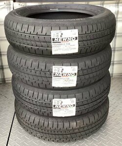 【送料無料】ブリヂストン NEWNO 155/65R13 73S 新品4本セット 2022年製 ◆売切り◆軽自動車 ワゴンＲ ライフ ゼスト アルト