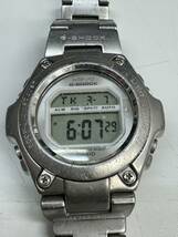 〈管24265〉【CASIO】カシオ G-SHOCK MR-G Gショック MRG-100 クオーツ デジタル メンズ 腕時計 動作品 中古現状品_画像2